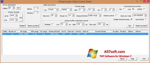 Captura de pantalla Virtual Audio Cable para Windows 7