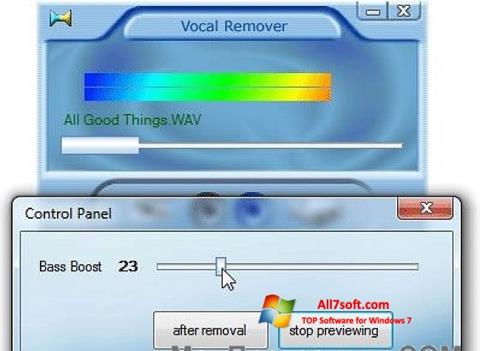Captura de pantalla Yogen Vocal Remover para Windows 7