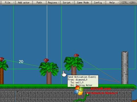 Captura de pantalla Game Editor para Windows 7