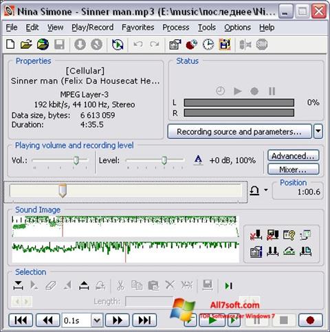 Captura de pantalla Total Recorder para Windows 7