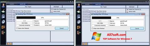 Captura de pantalla CommFort para Windows 7