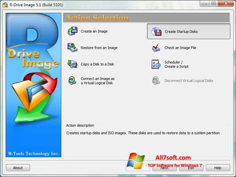 Captura de pantalla R-Drive Image para Windows 7